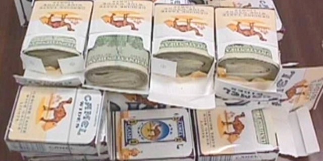 From wads of bills in a suitcase to cash stuffed in truckloads of sugar customs agents have seen it all.