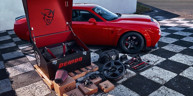 The Demon Crate is packed with devilish treats.