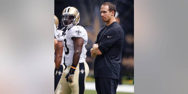Quarterback Saints Drew Brees kembali berlatih setelah absen 2 minggu