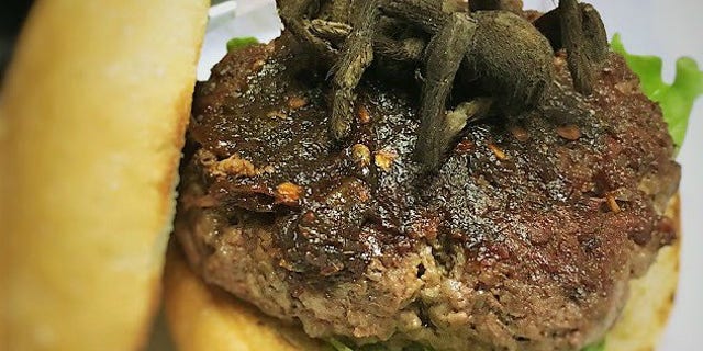 Bull City Burger and Brewery in Durham, North Carolina, is selling tarantula burgers for exotic meat month.