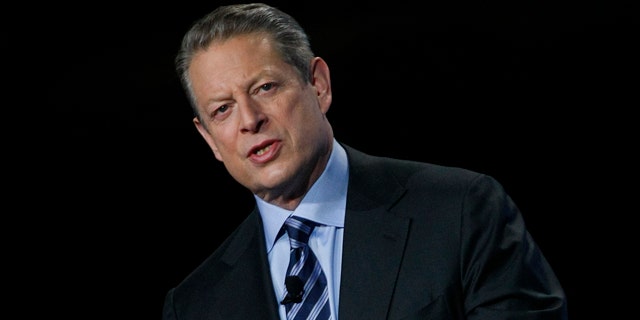 In this Nov. 11, 2009, file photo, former Vice President Al Gore speaks at the Greenbuild International Conference and Expo in Phoenix.