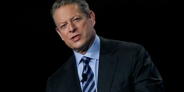 In this Nov. 11, 2009, file photo, former Vice President Al Gore speaks at the Greenbuild International Conference and Expo in Phoenix.