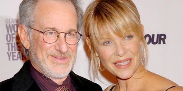 Steven Spielberg and wife Kate Capshaw.