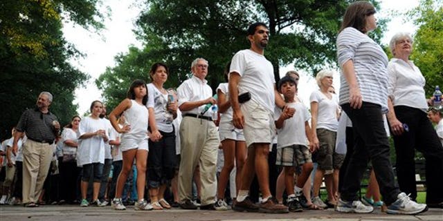 Alabama protest against immigration law before it was passed.