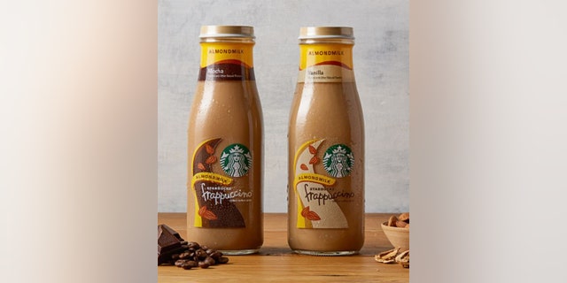 Starbucks will soon sell its bottled Frappucinno drinks with almond milk