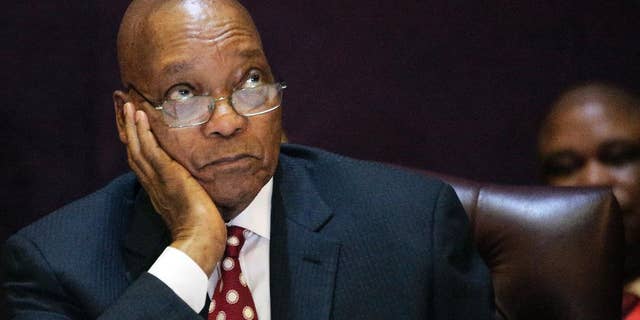 South African President Jacob Zuma in November 2016.