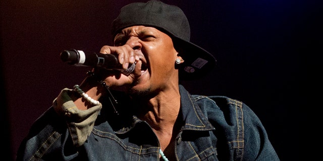 Feb. 23, 2013: In this file photo, Chris Kelly of Kris Kross performs on stage at the Fox Theatre in Atlanta during the So So Def 20th Anniversary Concert.