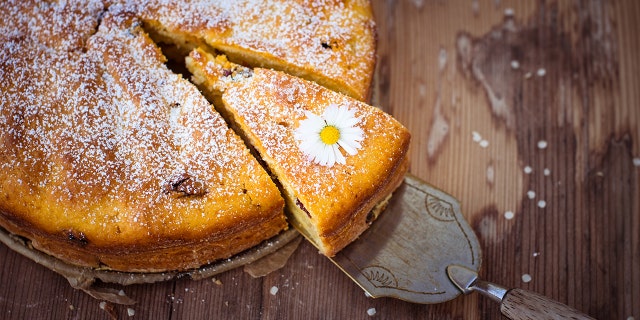 Turns out, you can even bake a cake on the grill.