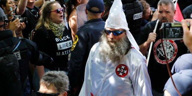 The rally was organized to protest the removal of the Robert E. Lee statue in Charlottesville, Virginia.