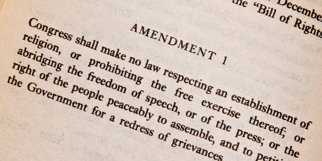 The first amendment guarantees the freedom of press. 