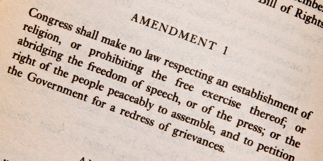 the first amendment to the US Constitution