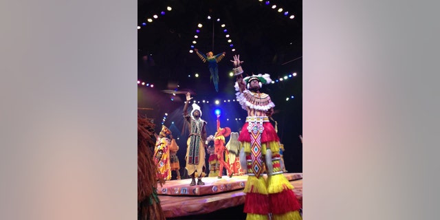 Crowder began her career at Disney as a dancer in August 2011, and quickly received the plum promotion of working as a harness and flight performer.