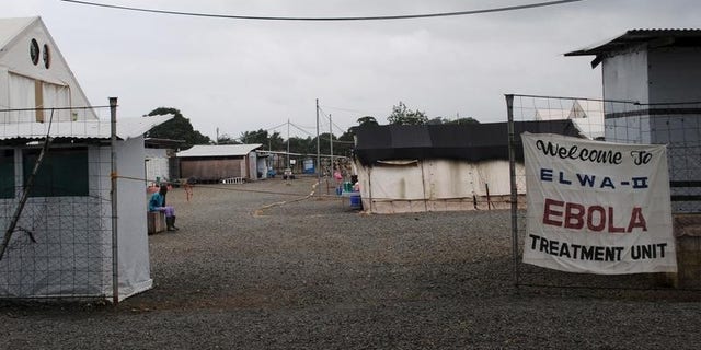 The Ebola virus treatment center where four people are currently being treated is seen in Paynesville, Liberia, July 16, 2015. REUTERS/James Giahyue