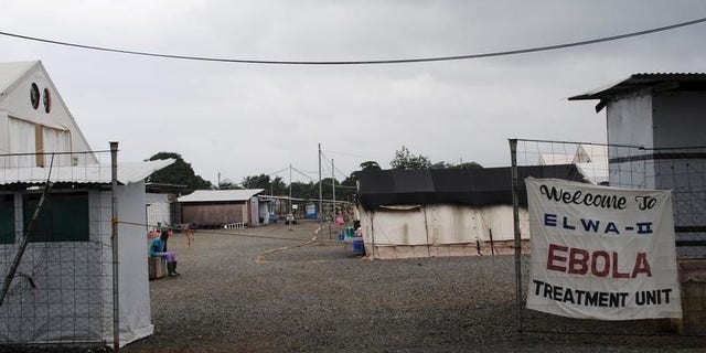 The Ebola virus treatment center where four people are currently being treated is seen in Paynesville, Liberia, July 16, 2015. REUTERS/James Giahyue