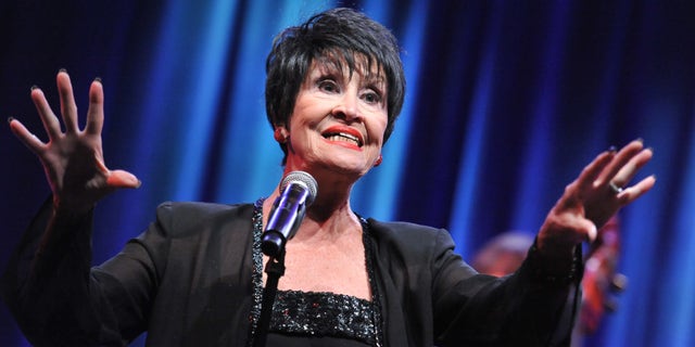Chita Rivera performs during the âChita Rivera: A Lot of Livinâ to Doâ segment of the PBS 2015 Summer TCA Tour held at the Beverly Hilton Hotel on Sunday, Aug. 2, 2015 in Beverly Hills, Calif. (Photo by Richard Shotwell/Invision/AP)