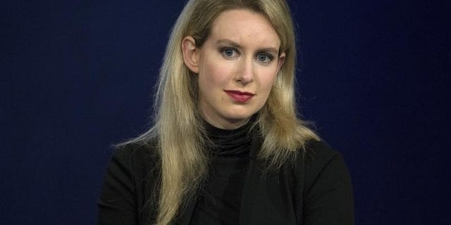 Elizabeth Holmes, CEO of Theranos, attends a panel discussion during the Clinton Global Initiative's annual meeting in New York