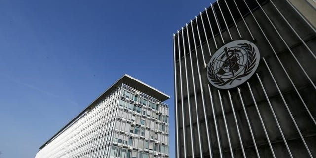 The headquarters of the World Health Organization is pictured in Geneva