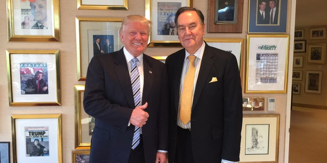 Donald Trump and Cal Thomas