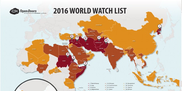 Christian Persecution Seen In More Locations Across The Globe New   2017worldwatchlist 