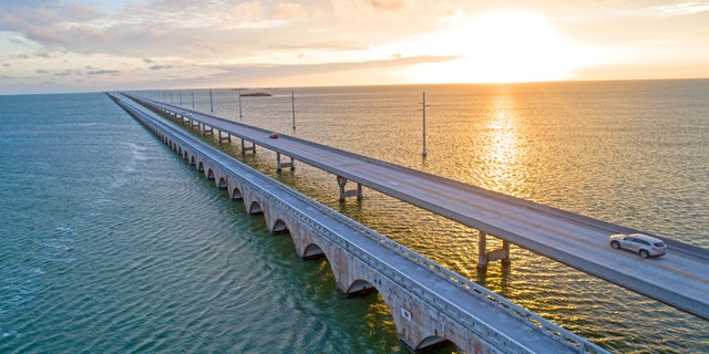 The highway extends U.S. Route 1 through the Florida Keys and runs all the way to Key West.