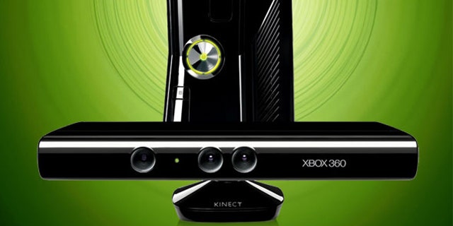 The Microsoft Xbox 360 gaming console, and the new Kinect motion controller.