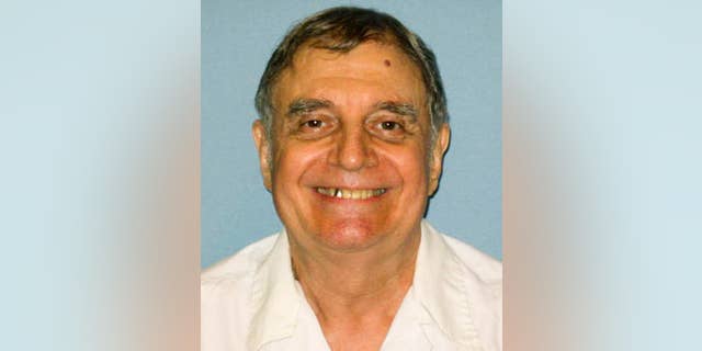 FILE - This undated photo, provided by the Alabama Department of Corrections, shows Tommy Arthur, in a photo taken at the Holman Correctional Facility in Atmore, Ala. The U.S. Supreme Court has turned down a long shot request to reconsider the appeal of Arthur scheduled to be executed by lethal injection May 25, 2017, for the 1982 slaying of Troy Wicker. Justices on Monday, April 24, 2017, refused the rehearing request by Arthur. (Alabama Department of Corrections via AP, File)