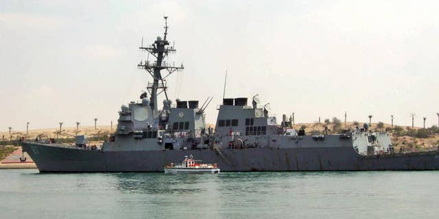 The USS Mason in 2011.