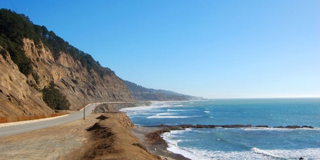 California's Pacific Highway 1 runs 135 miles between San Luis Obispo and Monterey.