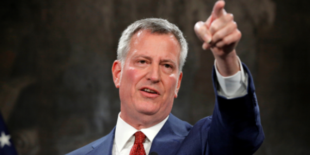 NYC Mayor Bill de Blasio used personal email for city business, according to a new report.