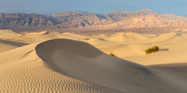 Death Valley is seen above.