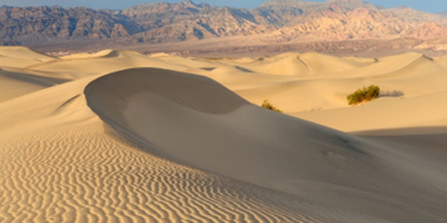 Death Valley is seen above.