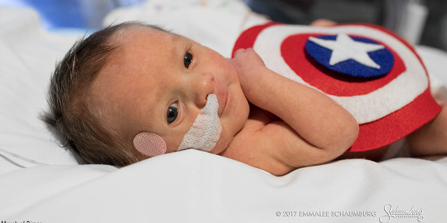 Babies in the NICU at a Kansas City hospital donned tiny, adorable costumes to celebrate Halloween.