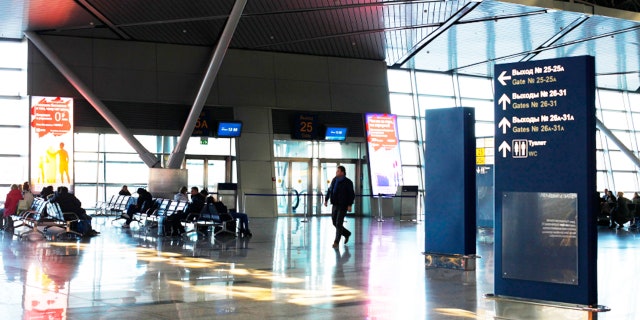 A young girl was able to evade security at Moscow’s Vnukovo airport.