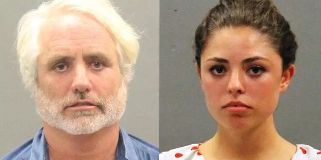 Matthew "Max" Kennedy, left, and Caroline Kennedy were taken into custody on Sunday. (Barnstable Police Department)