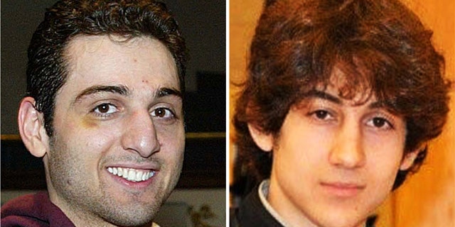 This combination of undated file photos shows Tamerlan Tsarnaev, 26, left, and Dzhokhar Tsarnaev, 19.