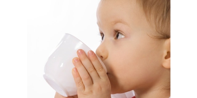 drinking baby