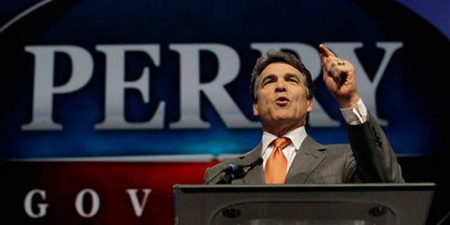 June 7, 2012: Texas Gov. Rick Perry speaks during the Texas Republican Convention in Fort Worth, Texas.