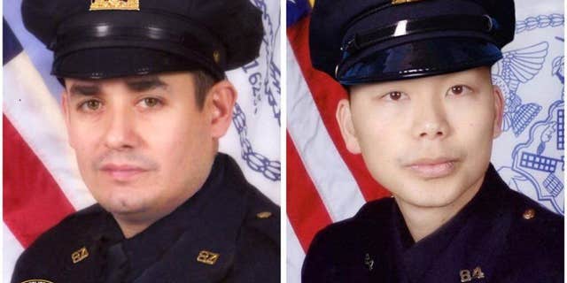 Weijian Liu and his partner Rafael Ramos were shot and killed in 2014.
