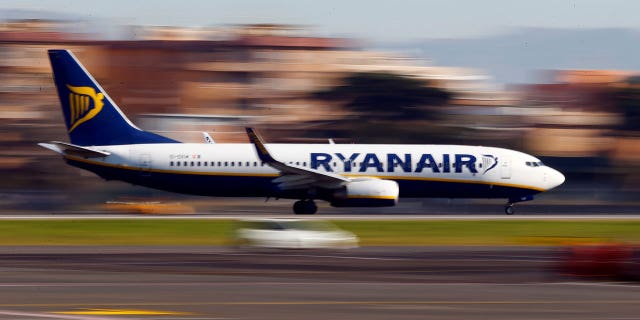Ryanair was "expecting him to be able to hold it in," said another passenger.