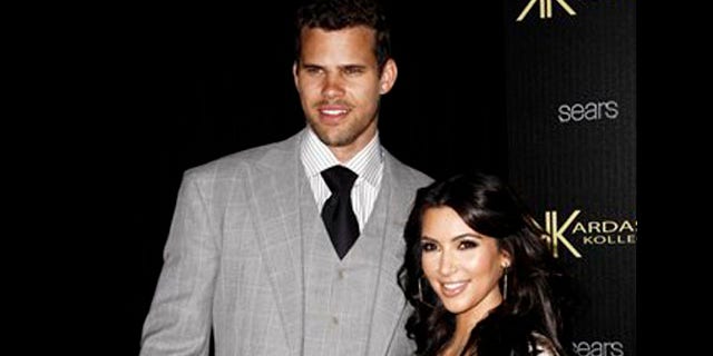 Kris Humphries and Kim Kardashian