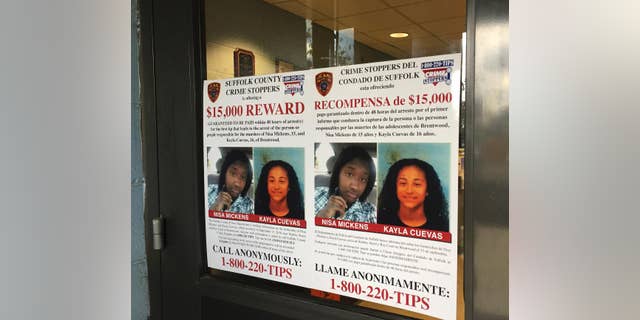 Kayla Cuevas, 16, and her friend Nisa Mickens, 15, were killed by MS-13 members in Brentwood, N.Y. in September 2016.