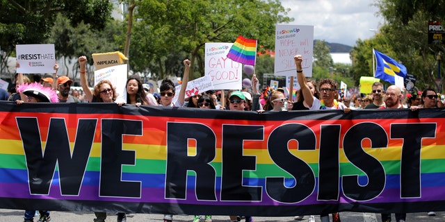 LGBT march Reuters
