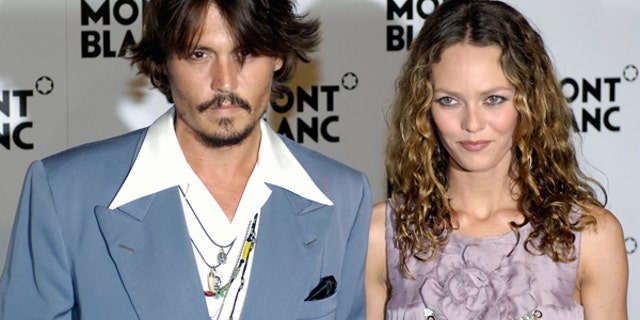 Johnny Depp and Vanessa Paradis (REUTERS)