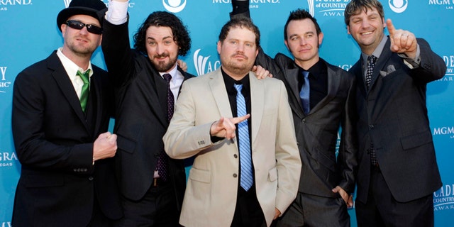 The members of the Randy Rogers Band arrive at the 45th annual Academy of Country Music Awards in Las Vegas, Nevada April 18, 2010.
