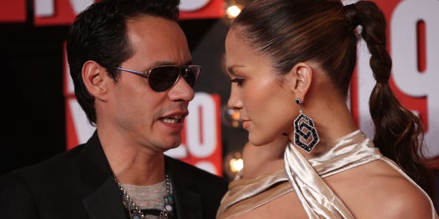 Sept. 13, 2009: Marc Anthony and Jennifer Lopez arrive at the 2009 MTV Video Music Awards at Radio City Music Hall in New York City.