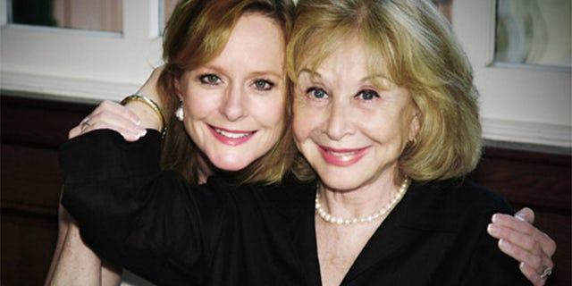 Mary McDonough (left) with former "Waltons" cast mate Michael Learned.