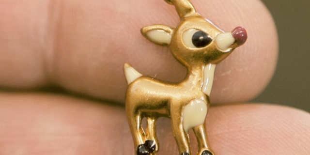 A Rudolph charm, which contains the heavy metal cadmium.