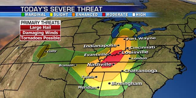 Severe Storms Continue Across The Midwest And Dangerous Heat Grips The ...