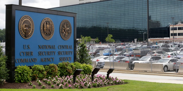 FILE - This June 6, 2013 file photo shows a sign outside the National Security Agency (NSA) campus in Fort Meade, Md.  A civil rights lawyer says the American Civil Liberties Union (ACLU) is very disappointed that a New York judge has found that a government program that collects millions of Americans' telephone records is legal. (AP Photo/Patrick Semansky, File)