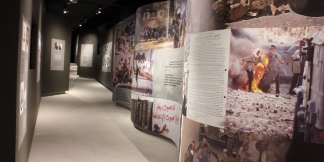 Mideast Palestinians-Arafat Museum